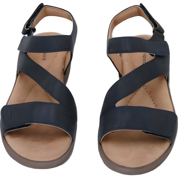 Easy Spirit Kimberly Strappy Low Wedge Sandals Navy Women's US 7M - Picture 5 of 6